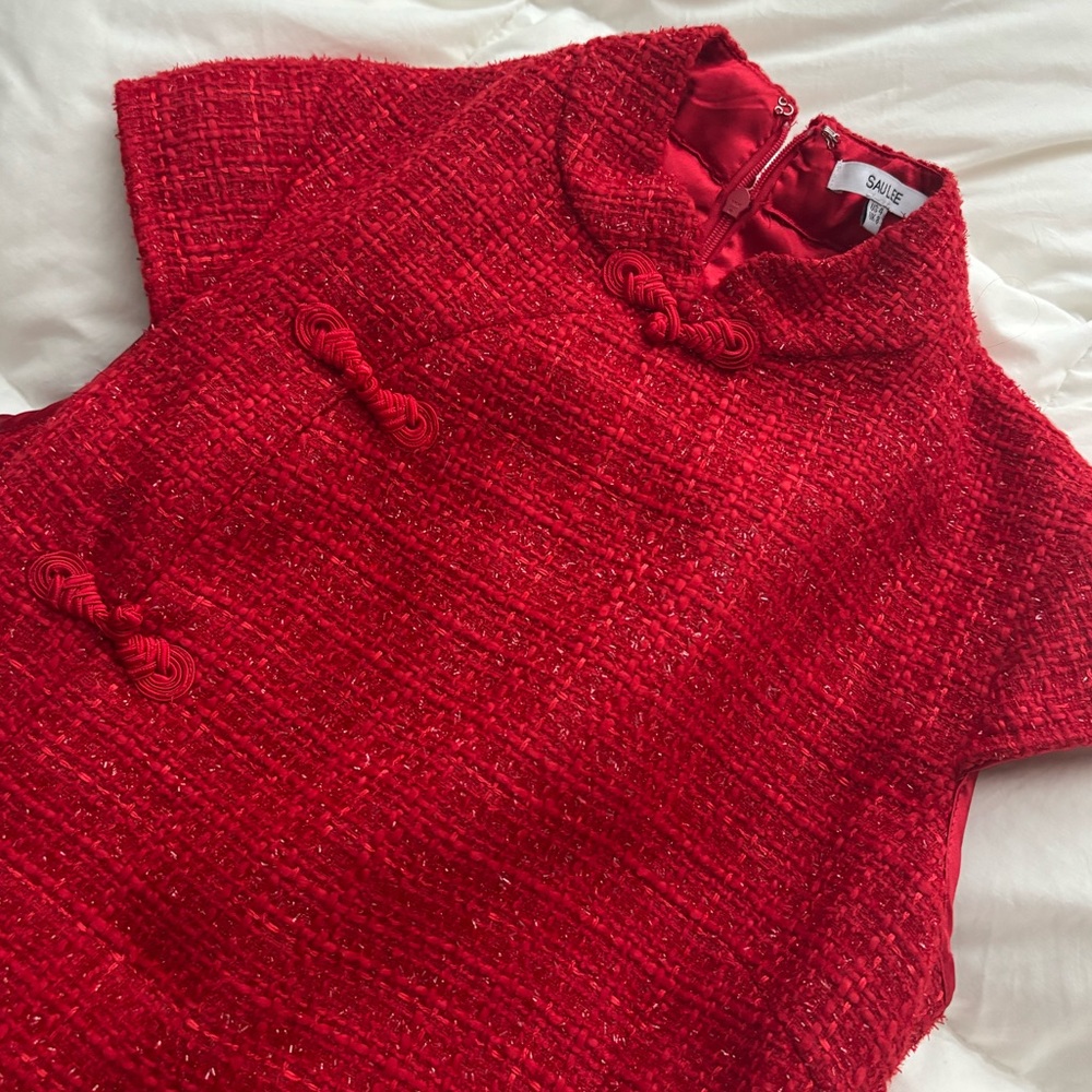 Sau Lee Natasha Dress - Red
